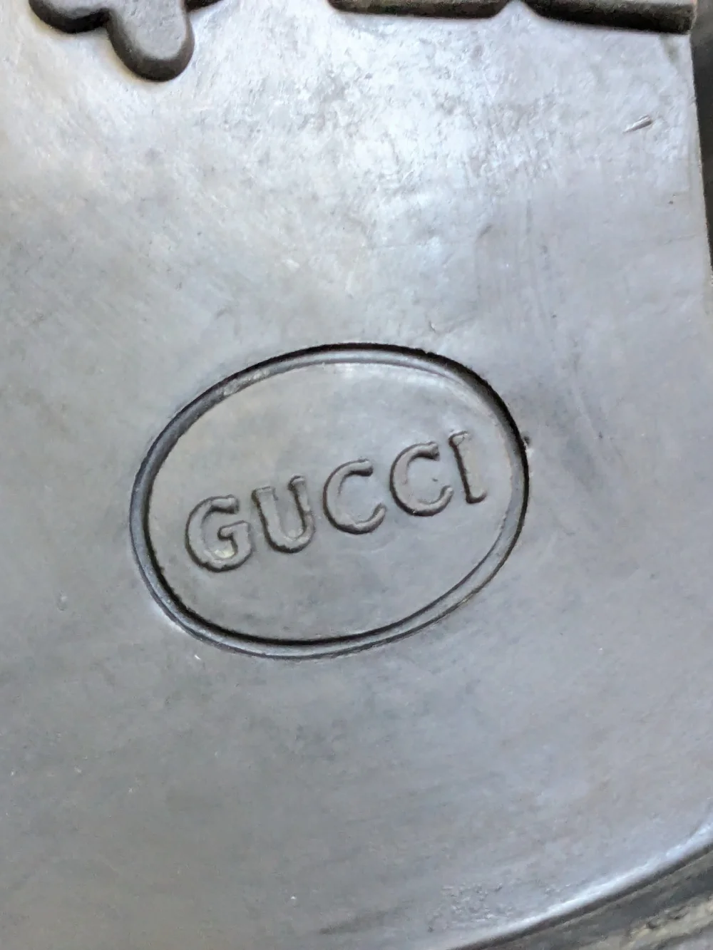 Gucci Black Leather Horsebit Loafers with Gold Hardware